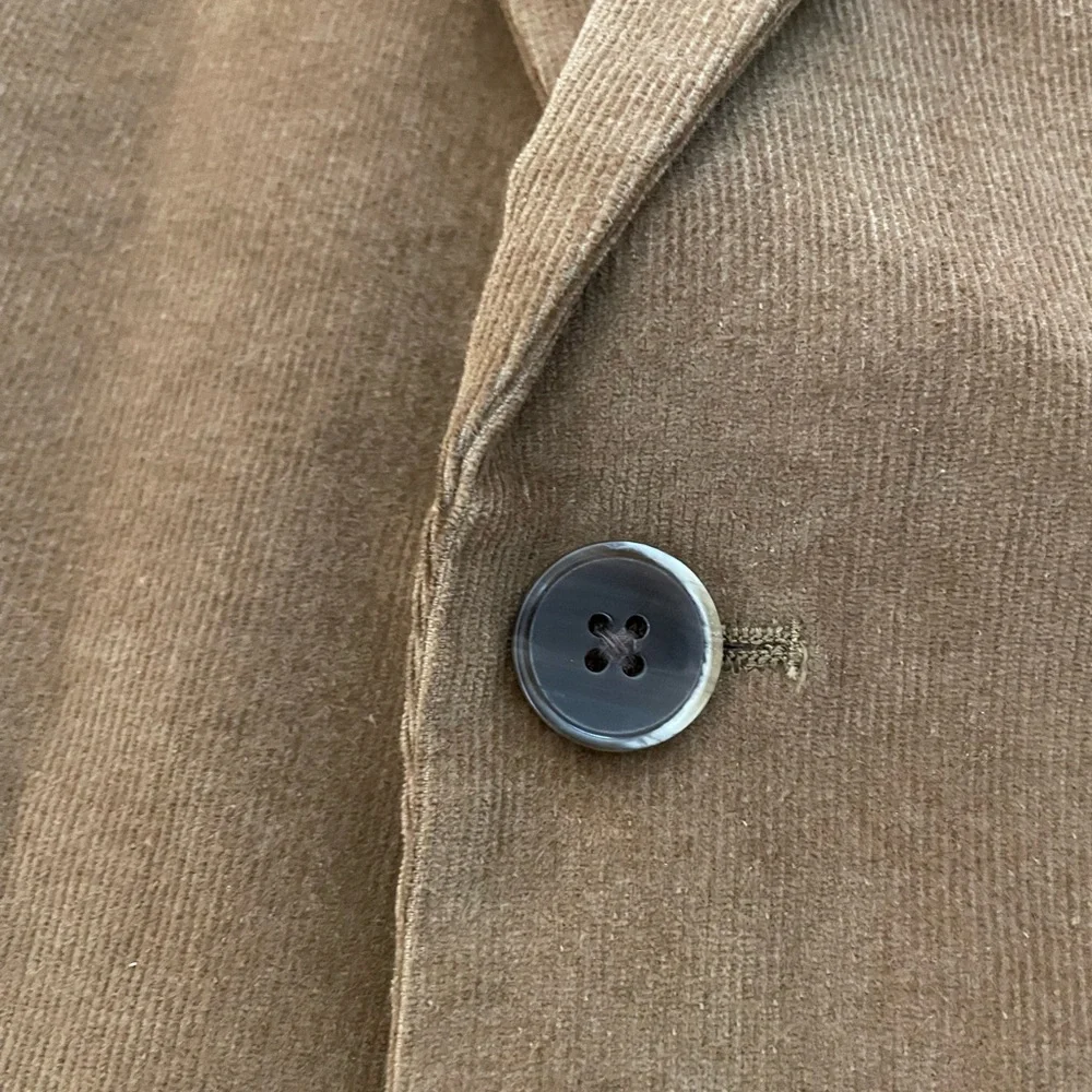 Tommy Hilfiger TH‎ Flex Modern Fit Fine Wale Corduroy Jacket in Brown 38 R $295